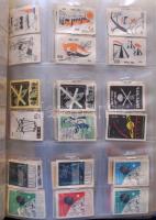 Kb 800 darabos magyar gyufacímke gyűjtemény sorozatok szerint szépen rendezve