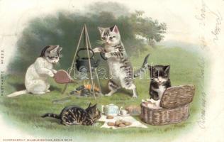 1899 Cats litho (EB)