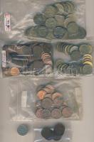 NSZK vegyes fémpénz tétel, összesen 0,62kg T:vegyes GFR mixed metal coins, all 0,62kg C:mixed C:mixed