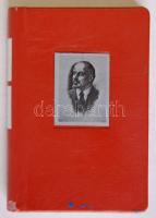 Minikönyv: Lenin: Az államról. Bp., 1968, Kossuth. Kétnyelvű kiadvány műbőr kötésben (kis sérüléssel)