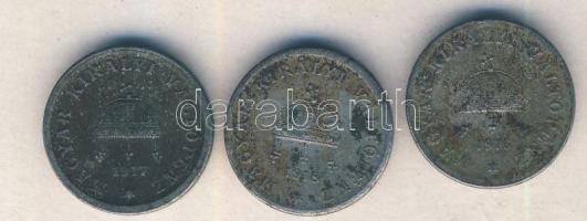 1916. 2f Fe + 1917. 2f Fe + 1918. 2f Fe T:3