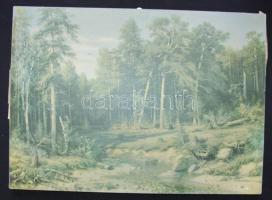 Nagy képtétel: 15db különféle technikával (olaj, print, tus) és méretben készült kép keretben és ané...