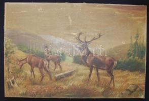 Nagy képtétel: 15db különféle technikával (olaj, print, tus) és méretben készült kép keretben és ané...