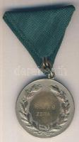 1938. "Ezzel" lövész ezüstözött Br díjérem (37mm) szalaggal T:2