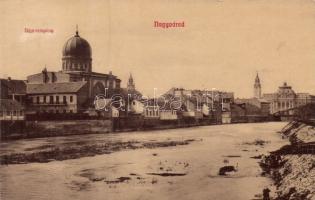 Nagyvárad with synagogue