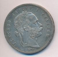 1868GYF 1Ft Ag "Angyalos Címer" T:2-