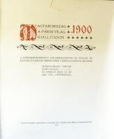 Magyarország a párisi Világkiállításon 1900. Erdélyi Mór cs. és. kir. udv. fényképész felvételeivel....