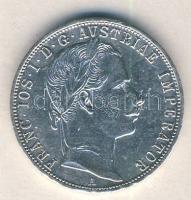 Ausztria 1860A 1Fl Ag T:2 Austria 1860A 1 Florin Ag C:XF