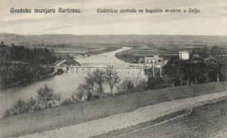 Károlyváros, Karlovac power station by Ozalj