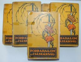 Adorján Andor: Forradalom és császárság. Budapest Singer és Wolfner Kiadása, 1915 4. kötet a sorozat...