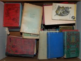 Hatalmas háború előtti könyv tétel: több mint 50 darab, sok jó kiadással,nagyr észt jó állapotban