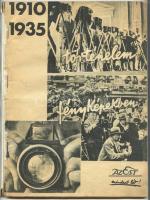 1935 Az Est 1910-1935 jubileumi képes magazinja Vaszary János által tervezett borítóval