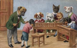 Dogs in the school (EB)