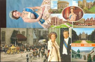 5 db modern képeslap az angol királyi családról, mind használatlan és jó állapotban van