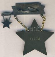 ~1955. "Szakma Kiváló Műszaki" dolgozója kitüntetés miniatűrrel eredeti tokban T:2