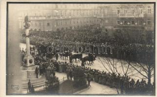 The funeral of Franz Joseph