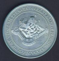 Gáti Gábor (1937-) 1984. "MÉE Pápa / Vak Bottyán" Ag(0.640) emlékérem (34.5g/42.5mm) T:1-