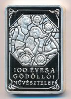 2001. 4000Ft Ag "100 éves a gödöllői művésztelep" T:PP Csak 4000db!