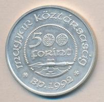 1992. 500Ft "Szent László" Ag T:BU