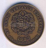 Bognár György (1944-) / Szabó Tamás (1952-) 1993. "MÉE Gyöngyösi Csoport - Aradi Vértanúk / Aul...