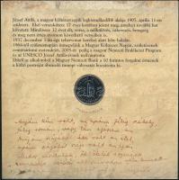 2005. 1Ft-100Ft 7klf db + 10Ft "József Attila" dísztokos szettben T:BU Csak 8000db!