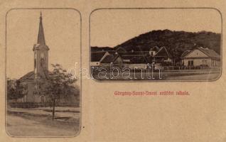 Görgényszentimre forestry school and church (EK)