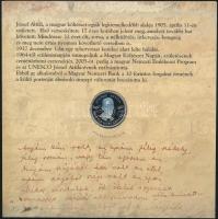 2005. 1Ft-100Ft 7klf db + 10Ft "József Attila" dísztokos szettben T:PP Csak 7000db!