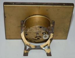 Art deco asztali óra, nem működik, 12×15 cm