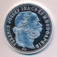 DN "Királyi koronák / Ferenc József 5 korona" Ag(999) emlékérem, (20g/38,61mm) T:PP Tanúsí...