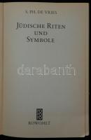 S. Ph. de Vries: Jüdische Riten und Symbole. Hamburg, 1990, Rowohlt. Illusztrált kiadás kissé kopott...