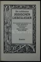 Die schönsten jiddischen Liebeslieder. Hrsg. u. eingl. v. Peter Gradenwitz, Illustrationen v. E. M. Lilien. Wiesbaden, 1988, Fourier-Dreieich. Kiadói egészvászon kötésben, illusztrációkkal, jó állapotban /  Full-linen binding, in good condition