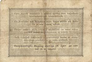 1848-49. Kossuth bankó sor 15Kr + 30Kr + 1Ft + 2Ft + 5Ft piros + 10Ft + 100Ft T:vegyes