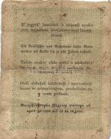 1848-49. Kossuth bankó sor 15Kr + 30Kr + 1Ft + 2Ft + 5Ft piros + 10Ft + 100Ft T:vegyes