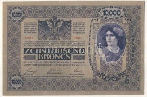 1918. 10.000K főtípus felülbélyegzés nélkül T:II,II-