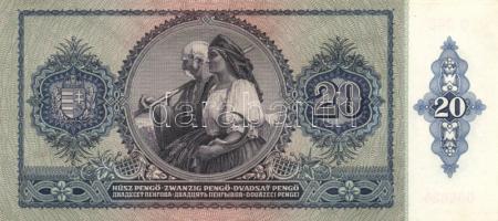 1941. 20P (3x) egymás utáni sorszámmal T:I