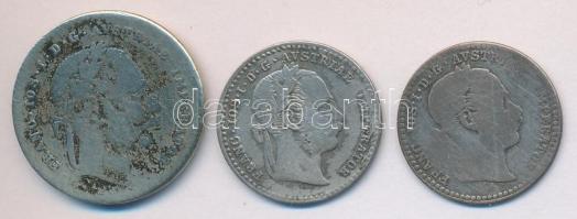 Ausztria 1868. 10Kr Ag + 1869. 10Kr Ag + 1868. 20Kr Ag T:3,4
Austria 1868. 10 Kreuzer Ag + 1869. 10 ...