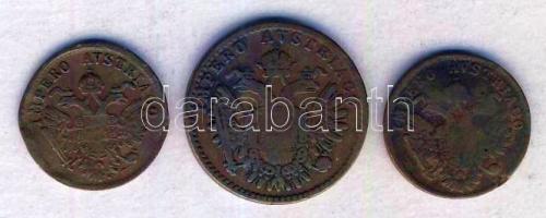 Olasz Államok/Lombardia-Velence 1852V 1c + 3c + 1852M 1c T:3
Italian States/Lombardy-Venetia 1852V 1...