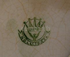 10db részben kézzel festett kerámia dísztányér kétféle méretben / 
Folklore wall plates, some of the...