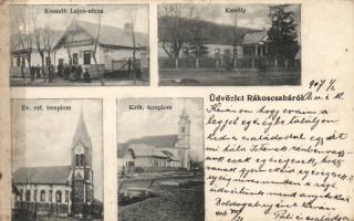 Budapest XVII. Rákoscsaba Kossuth Lajos utca, Református és katolikus templom (b)