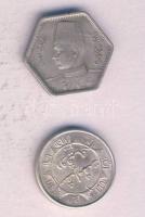 Egyiptom 1944. 2P Ag T:2- / Holland  Kelet India 1898. 1/4G Ag T:2
Egypt 1944. 2 Piastres Ag C:VF / ...