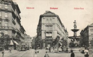 Budapest VIII. Kálvin tér, Magyar lámpa gyár, villamos