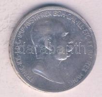 Ausztria 1908. 5K Ag "Jubileum" T:3
Austria 1908. 5 Corona Ag "Jublilee" C:F