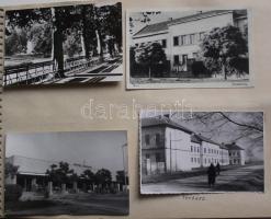 kb 200 darabos vegyes képeslap tétel, régi és modern, illetve külföldi és magyar városképes lapok al...