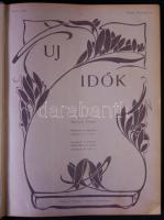 Új Idők: Szépirodalmi, művészeti és társadalmi képes hetilap. Szerk. Herczeg Ferenc. 1901-es és 1907-es számok egybekötve. Félvászon kötésben rengeteg illusztrációval és művészeti reprodukcióval