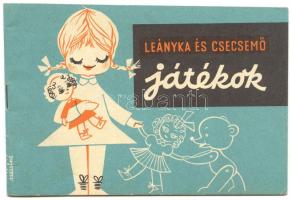 ~1950 Leányka és csecsemőjáték prospektus
