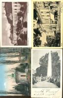 4 db régi városképes lap a történelmi Magyarország területéről