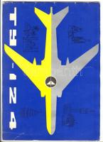 TU-124 utasszállító repülőgép prospektusa