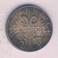 Ausztria 1934. 2Sch Ag "Dollfuss" T:2/2- Austria 1934. 2 Schilling Ag "Dollfuss" C:XF/VF
