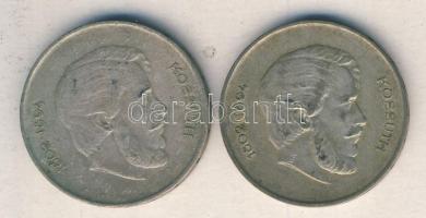 1947. 5Ft Ag "Kossuth" (2x) T:3