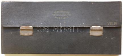 cca 1930 12 részes Turán körzőkészlet erdeti jó állapotú tokkal